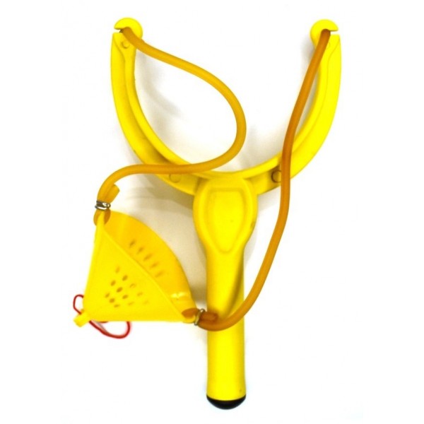 Рогатка для закидання прикормки, жовта, EOS 04